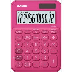 CASIO calculator - 12digits - Pink