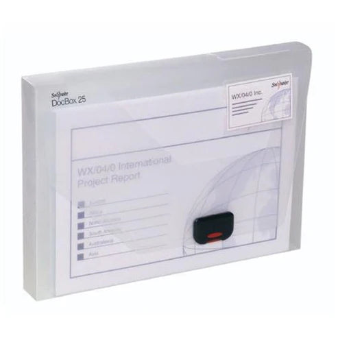 SNOPAKE - 25mm Docbox A4 Clear