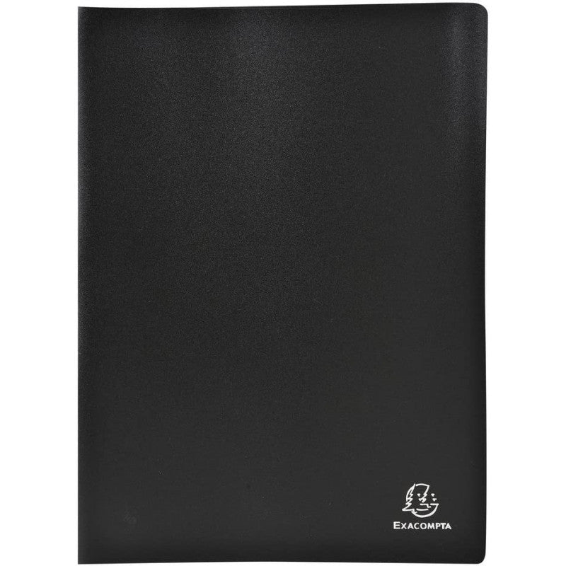 Display book A4 10pockets (20views) Black Exacompta