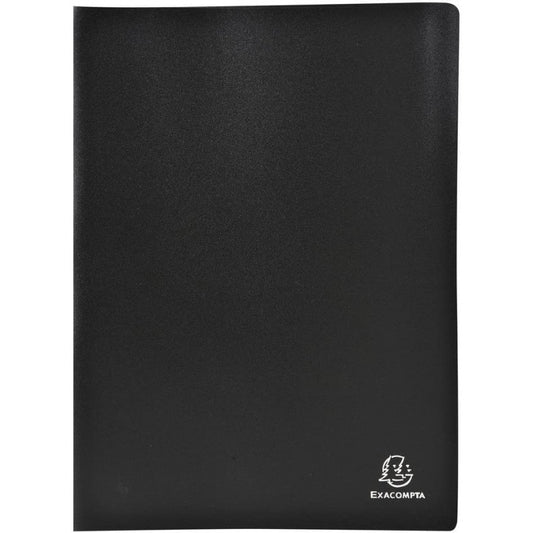 Display book A4 10pockets (20views) Black Exacompta
