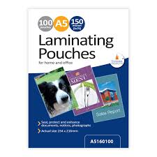 Laminating Pouches A5 - 150 Microns X 100