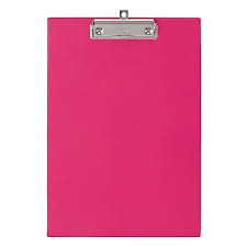 MAUL Single Clipboard Pink