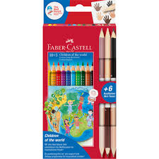 Faber Castell 10+ 3 Colour Pencils Triangular