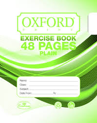 Blank Copybook - Oxford Collection 48 pages