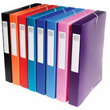 Exacompta Filing Box 40mm Assorted colours