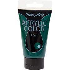 Pentel Acrylic Green 75ml