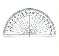 180 Degrees Protractor