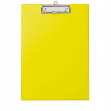 MAUL Single Clipboard Yellow