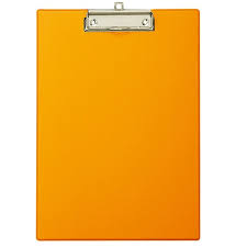 MAUL Single Clipboard Orange