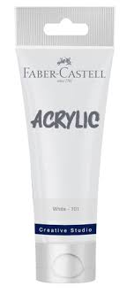 Faber-Castell Acrylic Tube white 40ml