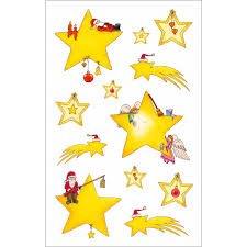 Christmas Star Stickers