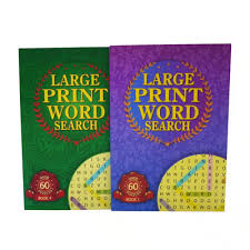 Large Print Word Search