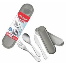Maped PICNIX cutlery set  - grey box