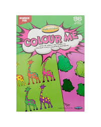 Colour Me Number Fun Colouring Book 96 Pages