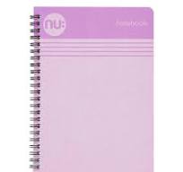 A4 NU Spiral Notebook Lilac