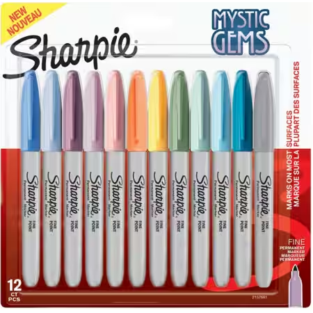 Sharpie - MYSTIC GEMS Permanent Markers (set of 12)