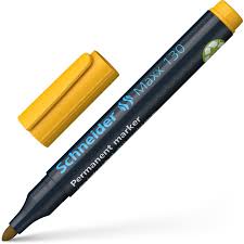 Schneider Permanent Marker - Yellow