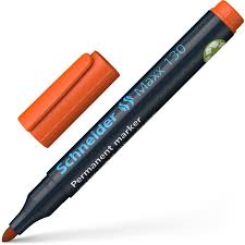 Schneider Permanent Marker - Orange