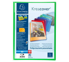 Exacompta Display Book  (Krea Cover) 40pockets 80views