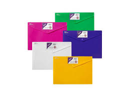 Envelope folder A4 Snopake Bright