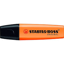 Stabilo Boss Highlighter Bright Orange