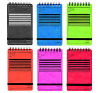 NU spiral notebook A7