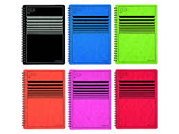 NU spiral notebook A6