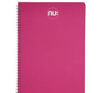 A4 NU Spiral Notebook Berry
