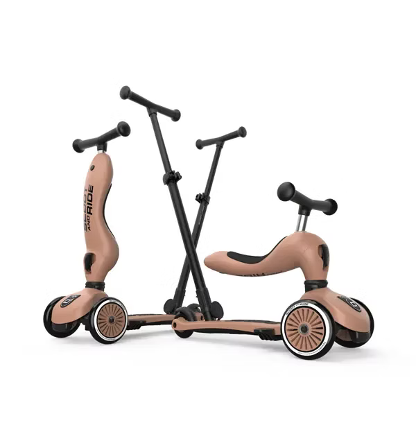 Scooter Highwaykick 1 Push & Go - Mocha (1-5 Years)