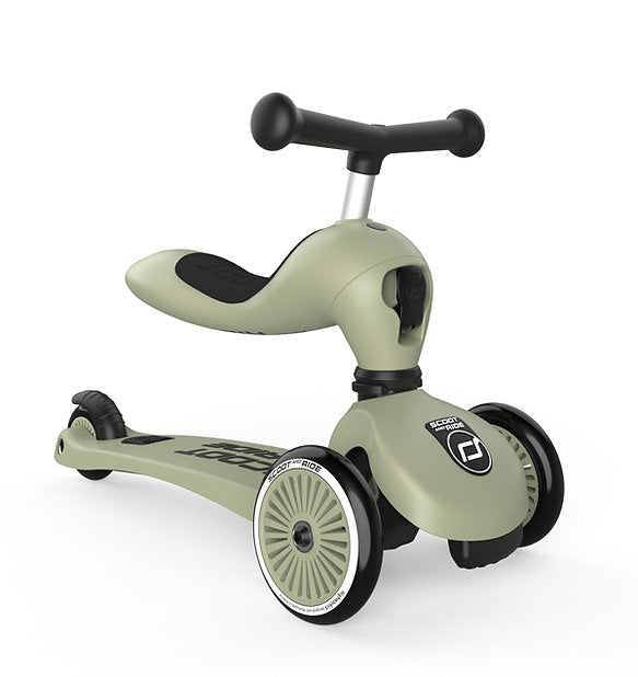 Highwaykick 1 Olive Scooter (1-5 years old)