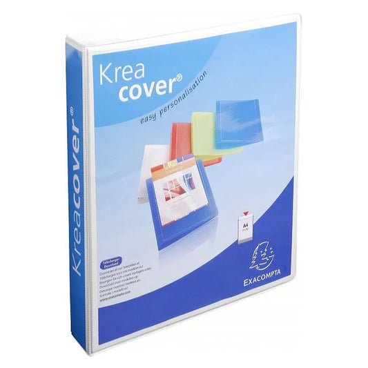 RING BINDER A4 4 ring 40mm White