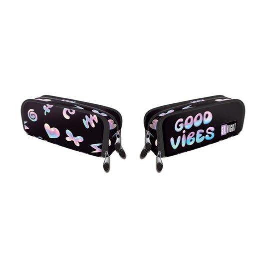 Holo Baloons 2 compartment pencil case
