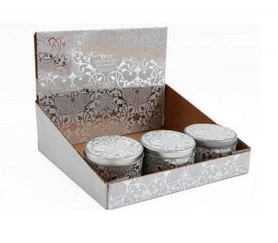 SnowBerry Shimmer Fragranced Candle Tin