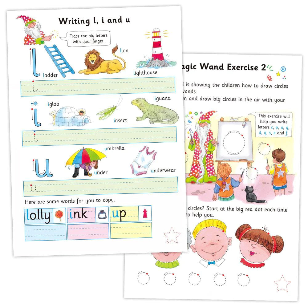 Handwriting Book with Reward Stickers