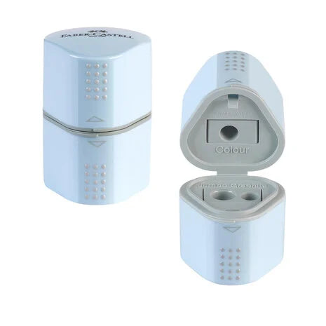 Faber Castell Trio Sharpener Light Blue