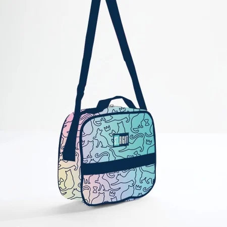 Ombre Cats Lunch Bag 20x22x11cm