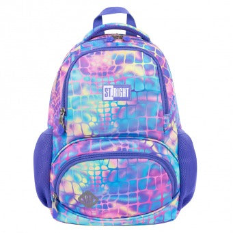 Pastel Snake 1 main compartment Backpack BP71 38x26.5x16 cm