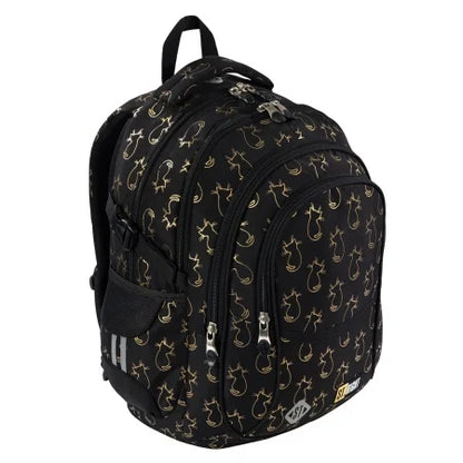 COMING SOON - Golden Cats 4 compartment Backpack BP01 43x32x21 cm