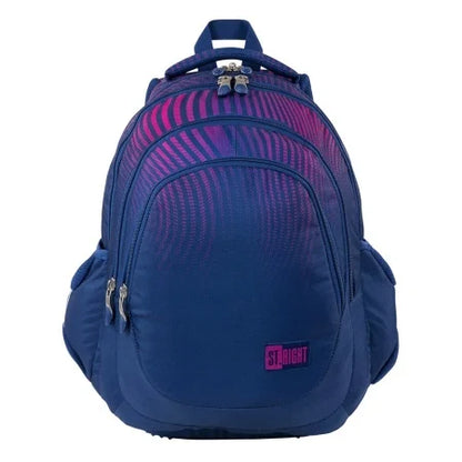 COMING SOON - Violet Gradient Wave 4-compartment backpack BP06 43x32x20cm
