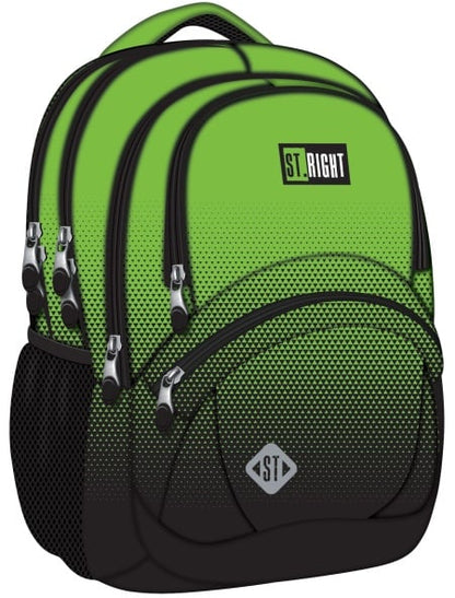 GREEN BLUE GRADIENT 4 compartment Backpack BP05 42x30x19 cm