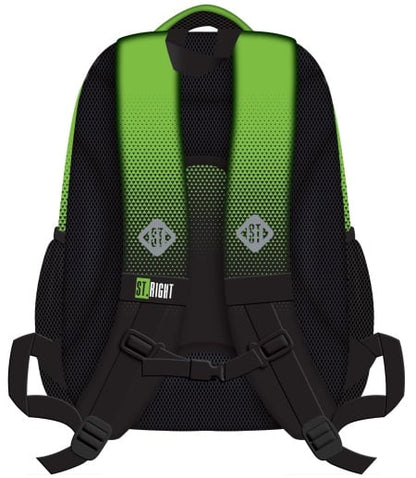 GREEN BLUE GRADIENT 4 compartment Backpack BP05 42x30x19 cm