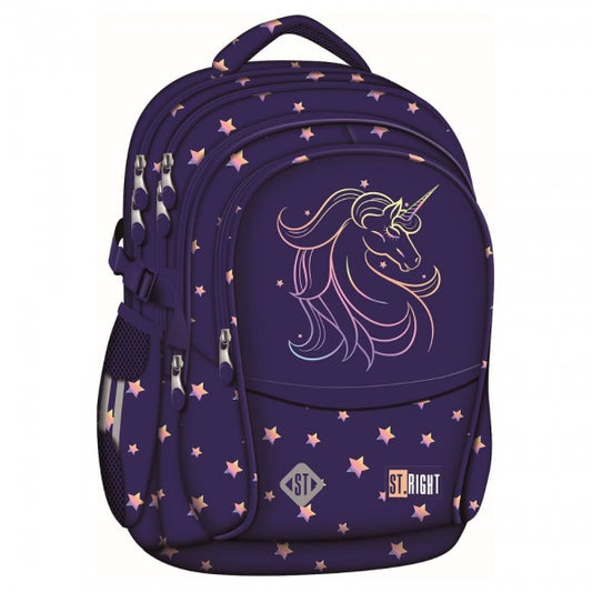 COMING SOON - Unicorn Glow 4 compartment Backpack BP01 43x32x21 cm