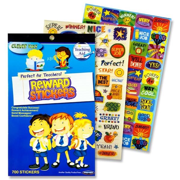 Reward Stickers Clever Kidz