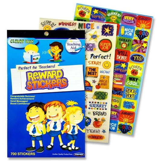 Reward Stickers Clever Kidz