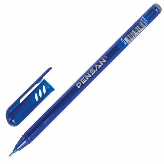 Pensan Star Tech Ball Point Pen 1.0mm - BLUE