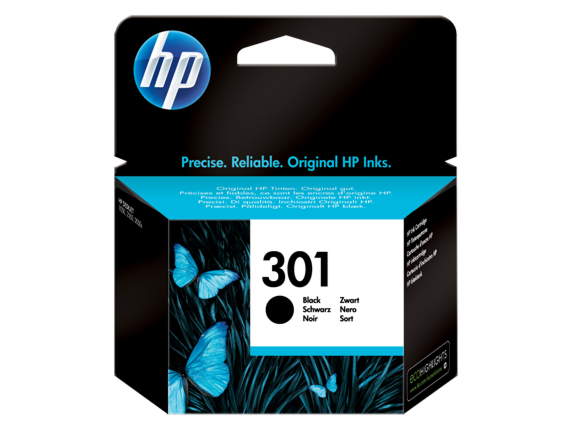 HP Ink - 301 Black