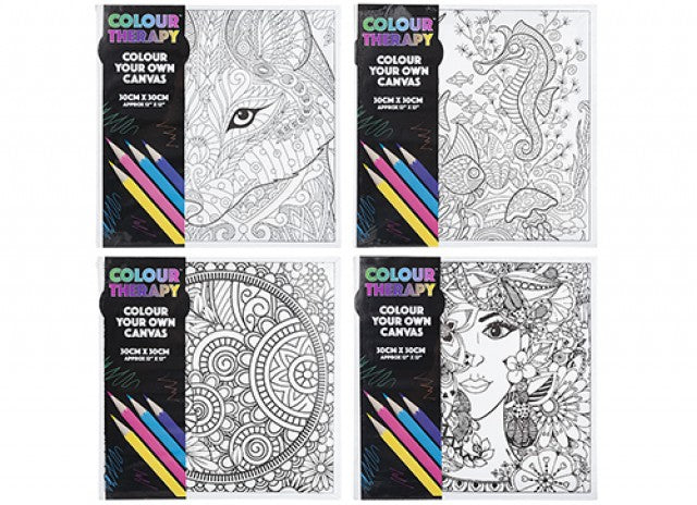 Colour Therapy - colour your own 30x30cm