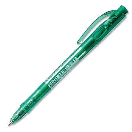 Ballpen Stabliner Fine Retractable Green Stabilo