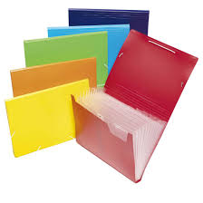 COLOROSA EXPANDING FILE ORGANISER A4 12 DIVIDERS