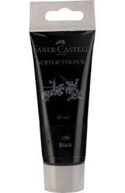 Faber-Castell Acrylic Tube Black 40ml